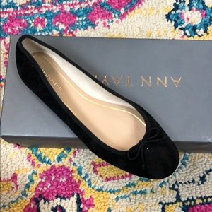 Ann Taylor Matilda Suede Ballet Flat